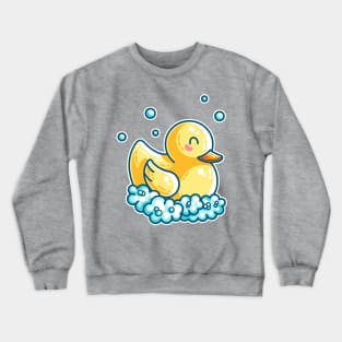 Kawaii Cute Bath Rubber Duck Crewneck Sweatshirt